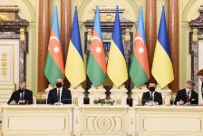 Cостоялась церемония подписания азербайджано-украинских документов с участием Президента Ильхама Алиева и Президента Володимира Зеленского (ФОТО/ВИДЕО)