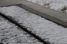 Фоторепортаж из заснеженного Баку