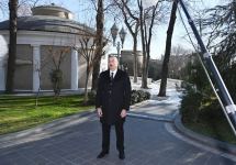 Президент Ильхам Алиев принял участие в открытии памятника меценату Гаджи Зейналабдину Тагиеву в Баку (ФОТО/ВИДЕО)
