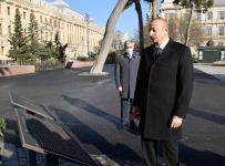Президент Ильхам Алиев принял участие в открытии памятника меценату Гаджи Зейналабдину Тагиеву в Баку (ФОТО/ВИДЕО)