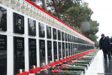 Azerbaijani people honor memory of victims of January 20 tragedy (PHOTO/VIDEO)