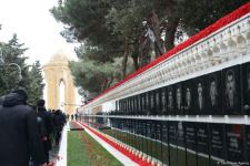 Azerbaijani people honor memory of victims of January 20 tragedy (PHOTO/VIDEO)
