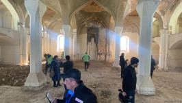 В Агдам прибыл первый рейсовый автобус из Баку  (ФОТО)