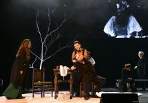Актеры из Беларуси шокировали бакинцев историей о любви страстной и страшной... (ВИДЕО, ФОТО)