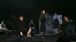 Актеры из Беларуси шокировали бакинцев историей о любви страстной и страшной... (ВИДЕО, ФОТО)