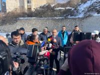 В Шушу прибыл первый рейсовый автобус из Баку (ФОТО/ВИДЕО)