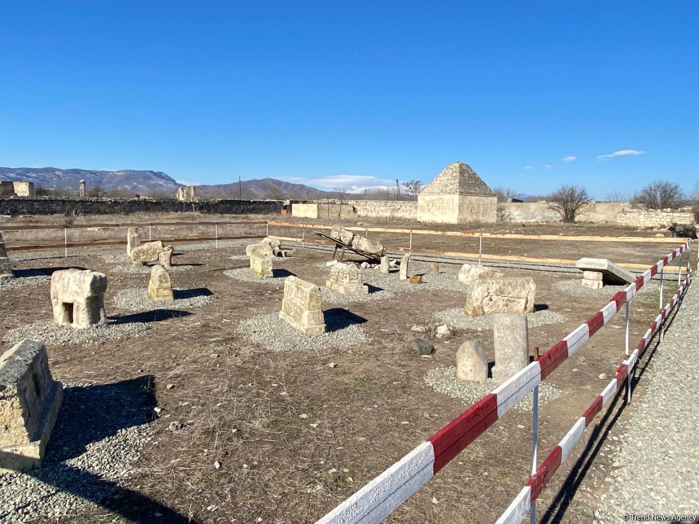 Azerbaijan to display historical monuments damaged by Armenia in Aghdam (PHOTO)
