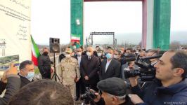 Foundation of new road bridge across Astarachay River laid between Iran and Azerbaijan (PHOTO)