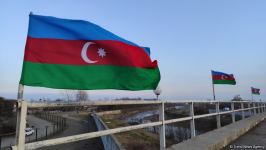 Foundation of new road bridge across Astarachay River laid between Iran and Azerbaijan (PHOTO)