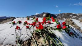 Азербайджанские военнослужащие почтили память шехидов в селе Дашалты - репортаж Trend TV (ФОТО/ВИДЕО)