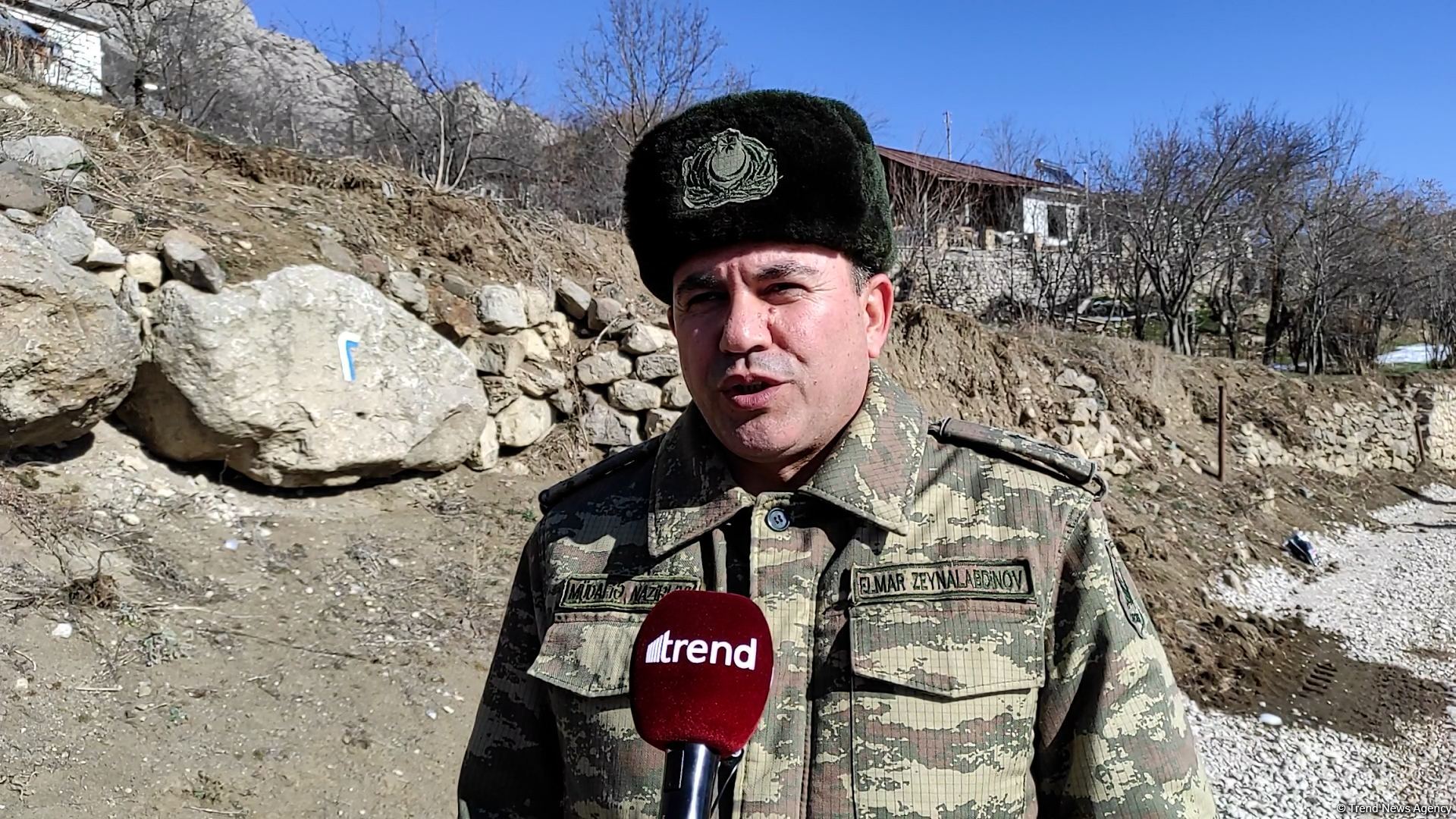 Азербайджанские военнослужащие почтили память шехидов в селе Дашалты - репортаж Trend TV (ФОТО/ВИДЕО)