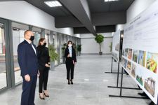 President Ilham Aliyev and First Lady Mehriban Aliyeva attend inauguration of newly built Training and Service Complex in Bina settlement (PHOTO/VIDEO)