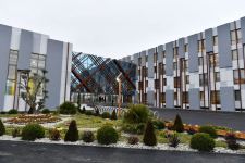 President Ilham Aliyev and First Lady Mehriban Aliyeva attend inauguration of newly built Training and Service Complex in Bina settlement (PHOTO/VIDEO)