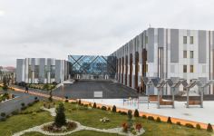 President Ilham Aliyev and First Lady Mehriban Aliyeva attend inauguration of newly built Training and Service Complex in Bina settlement (PHOTO/VIDEO)