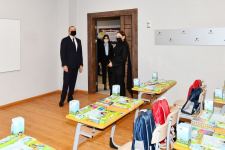 President Ilham Aliyev and First Lady Mehriban Aliyeva attend inauguration of newly built Training and Service Complex in Bina settlement (PHOTO/VIDEO)