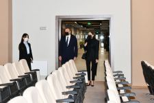 President Ilham Aliyev and First Lady Mehriban Aliyeva attend inauguration of newly built Training and Service Complex in Bina settlement (PHOTO/VIDEO)