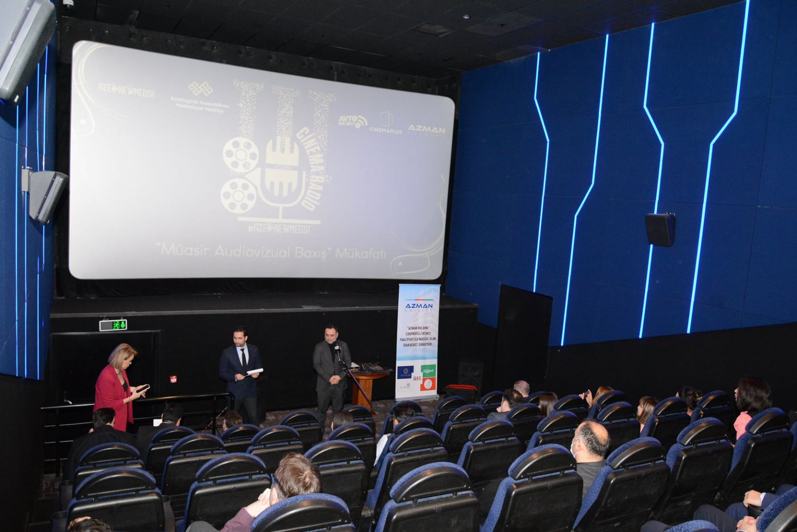 В Баку состоялась церемония награждения премией "Современный аудиовизуальный взгляд" (ФОТО)