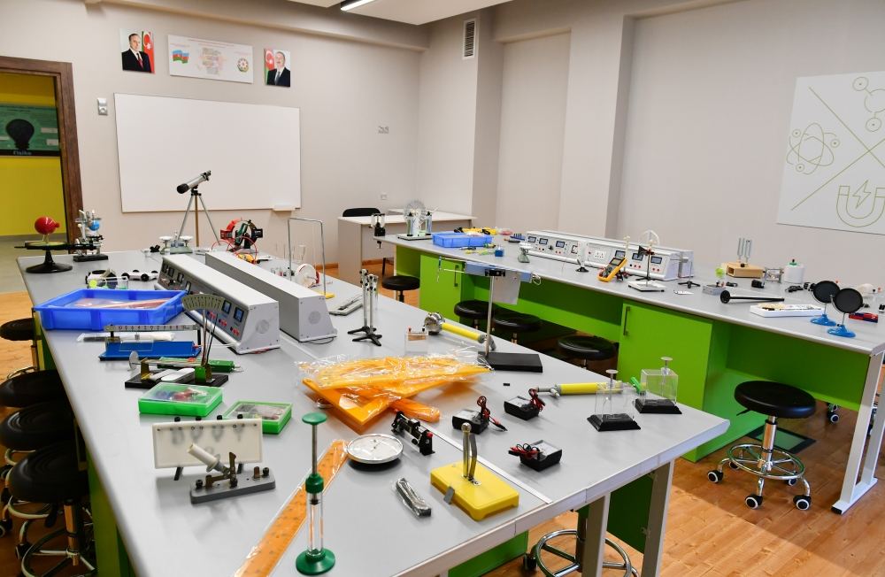 President Ilham Aliyev and First Lady Mehriban Aliyeva attend inauguration of newly built Training and Service Complex in Bina settlement (PHOTO/VIDEO)