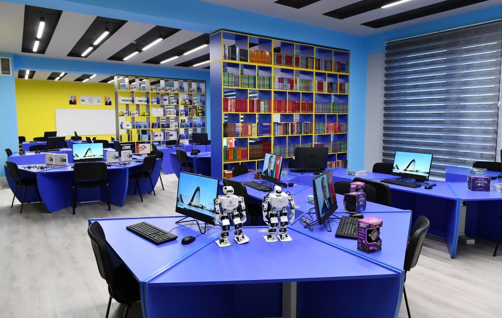 President Ilham Aliyev and First Lady Mehriban Aliyeva attend inauguration of newly built Training and Service Complex in Bina settlement (PHOTO/VIDEO)