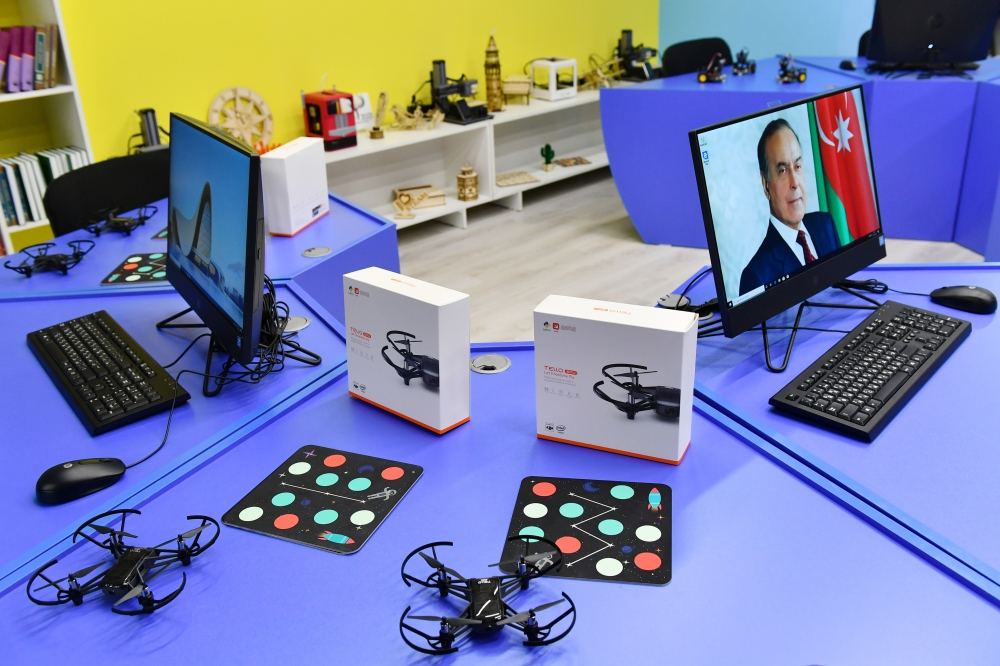 President Ilham Aliyev and First Lady Mehriban Aliyeva attend inauguration of newly built Training and Service Complex in Bina settlement (PHOTO/VIDEO)