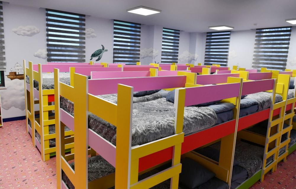 President Ilham Aliyev and First Lady Mehriban Aliyeva attend inauguration of newly built Training and Service Complex in Bina settlement (PHOTO/VIDEO)