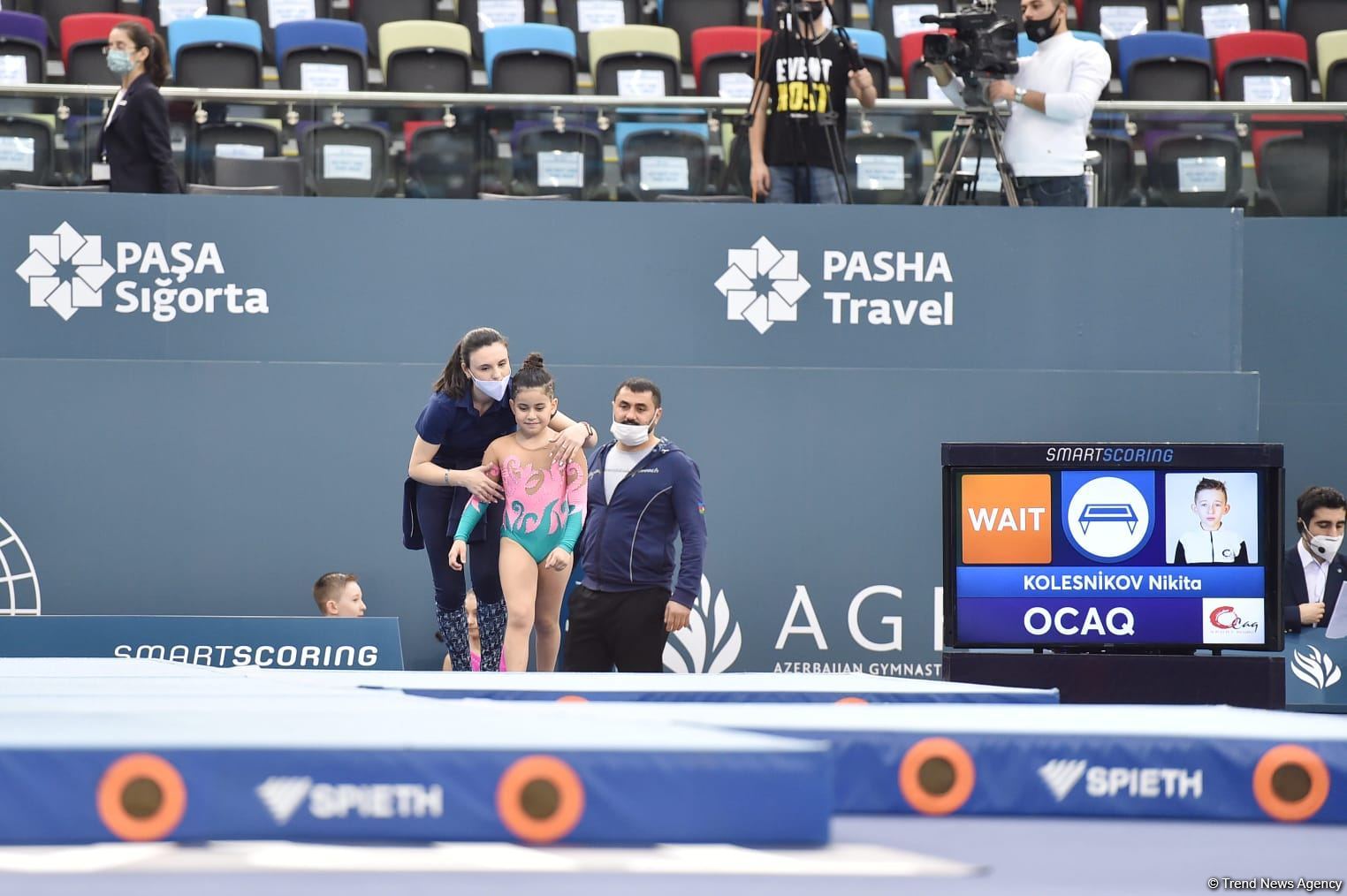 Определились победители Первенства Азербайджана и Чемпионата Баку по прыжкам на батуте и акробатической дорожке – церемония награждения (ФОТО)