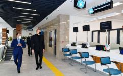 Президент Ильхам Алиев принял участие в открытии Гянджинского регионального центра Службы "ASAN" (ФОТО/ВИДЕО)