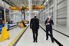 Президент Ильхам Алиев принял участие в открытии Гянджинского локомотивного депо ЗАО «Азербайджанские железные дороги»» (ФОТО/ВИДЕО)