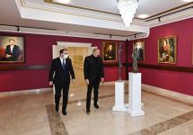 Президент Ильхам Алиев принял участие в открытии нового здания Гянджинского государственного драматического театра (ФОТО/ВИДЕО)