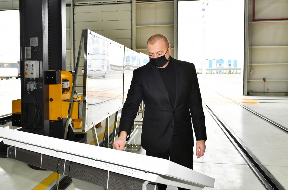 Президент Ильхам Алиев принял участие в открытии Гянджинского локомотивного депо ЗАО «Азербайджанские железные дороги»» (ФОТО/ВИДЕО)