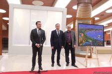 Во Дворце Гейдара Алиева открылась выставка художников, посвященная Дню молодежи (ФОТО)