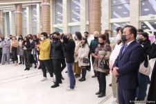 Во Дворце Гейдара Алиева открылась выставка художников, посвященная Дню молодежи (ФОТО)