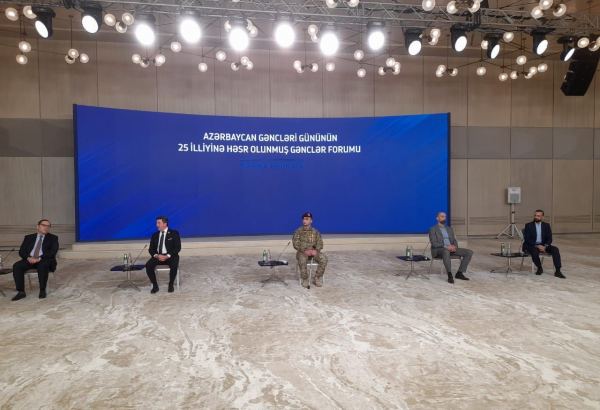 Panel discussions held in Baku within Youth Forum (PHOTO)