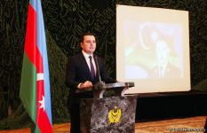 В Доме офицеров в Баку прошла презентация проекта, посвященного Национальному герою Мубаризу Ибрагимову (ФОТО)