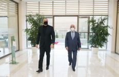 President Ilham Aliyev attends inauguration of “Gobu” Energy Junction (PHOTO/VIDEO)