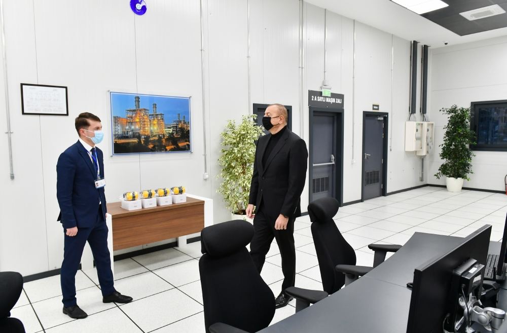 President Ilham Aliyev attends inauguration of “Gobu” Energy Junction (PHOTO/VIDEO)