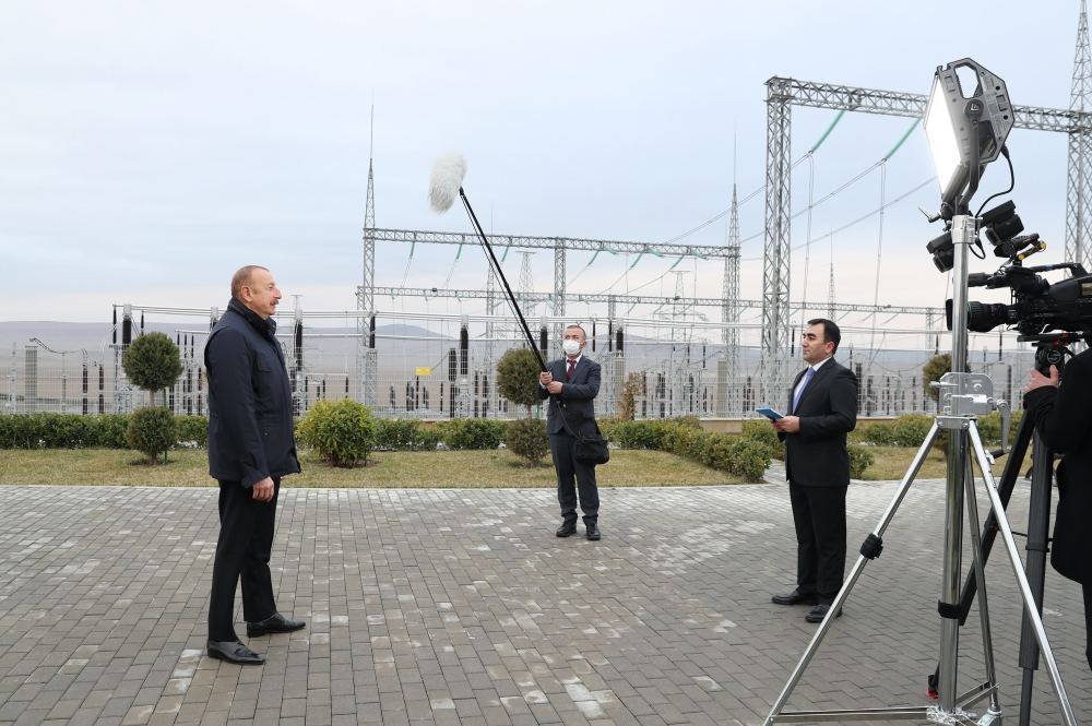 President Ilham Aliyev gives interview to Azerbaijan's AZERTAC State News Agency (PHOTO/VIDEO)