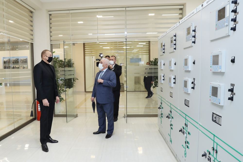 President Ilham Aliyev attends inauguration of “Gobu” Energy Junction (PHOTO/VIDEO)