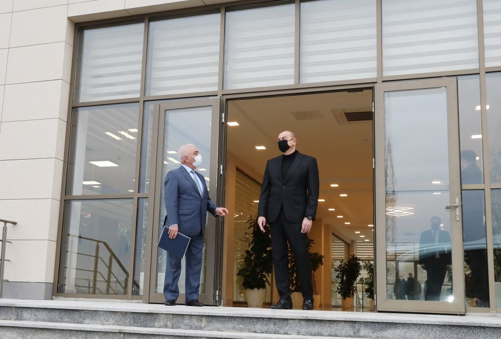 President Ilham Aliyev attends inauguration of “Gobu” Energy Junction (PHOTO/VIDEO)