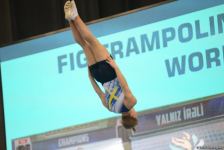 First day of FIG Trampoline Gymnastics World Cup kicks off in Baku (PHOTO)