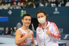 First day of FIG Trampoline Gymnastics World Cup kicks off in Baku (PHOTO)