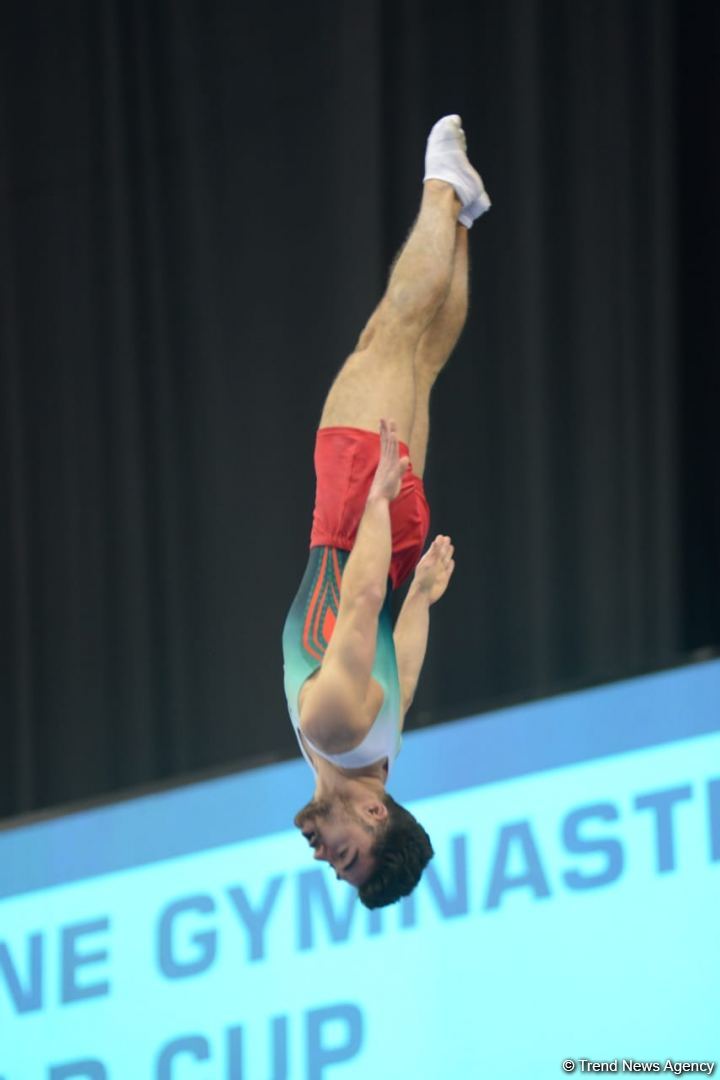 First day of FIG Trampoline Gymnastics World Cup kicks off in Baku (PHOTO)