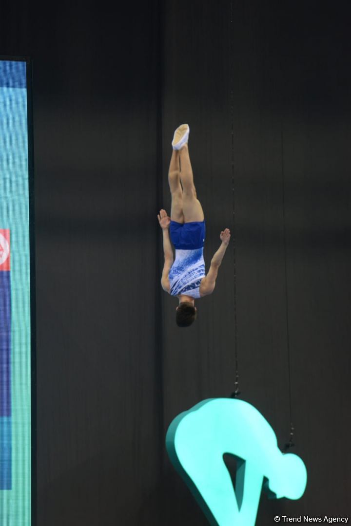 First day of FIG Trampoline Gymnastics World Cup kicks off in Baku (PHOTO)