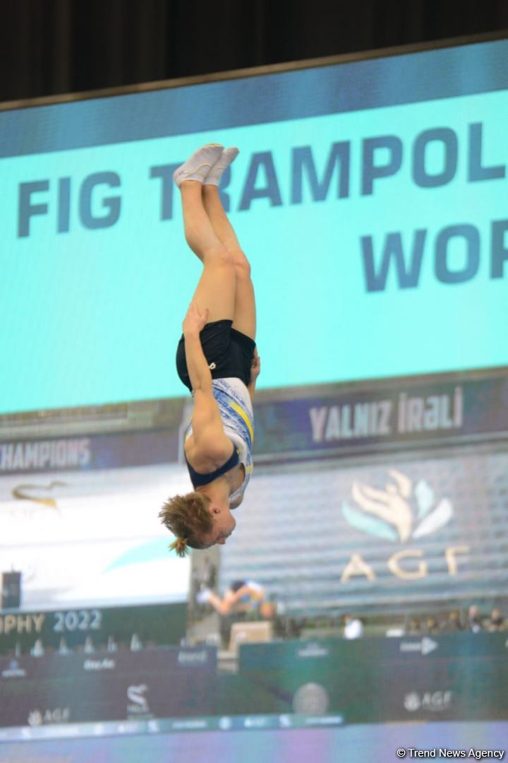 First day of FIG Trampoline Gymnastics World Cup kicks off in Baku (PHOTO)