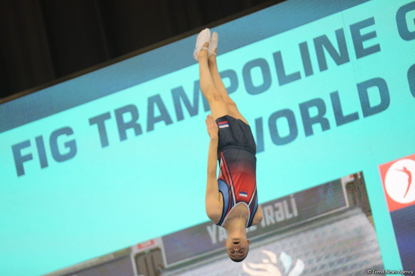 First day of FIG Trampoline Gymnastics World Cup kicks off in Baku (PHOTO)