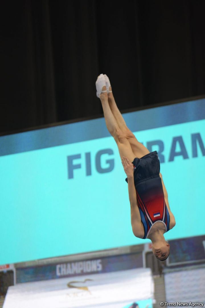 First day of FIG Trampoline Gymnastics World Cup kicks off in Baku (PHOTO)
