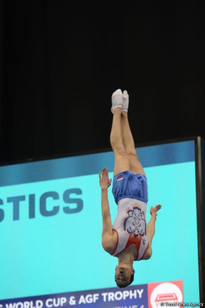 First day of FIG Trampoline Gymnastics World Cup kicks off in Baku (PHOTO)
