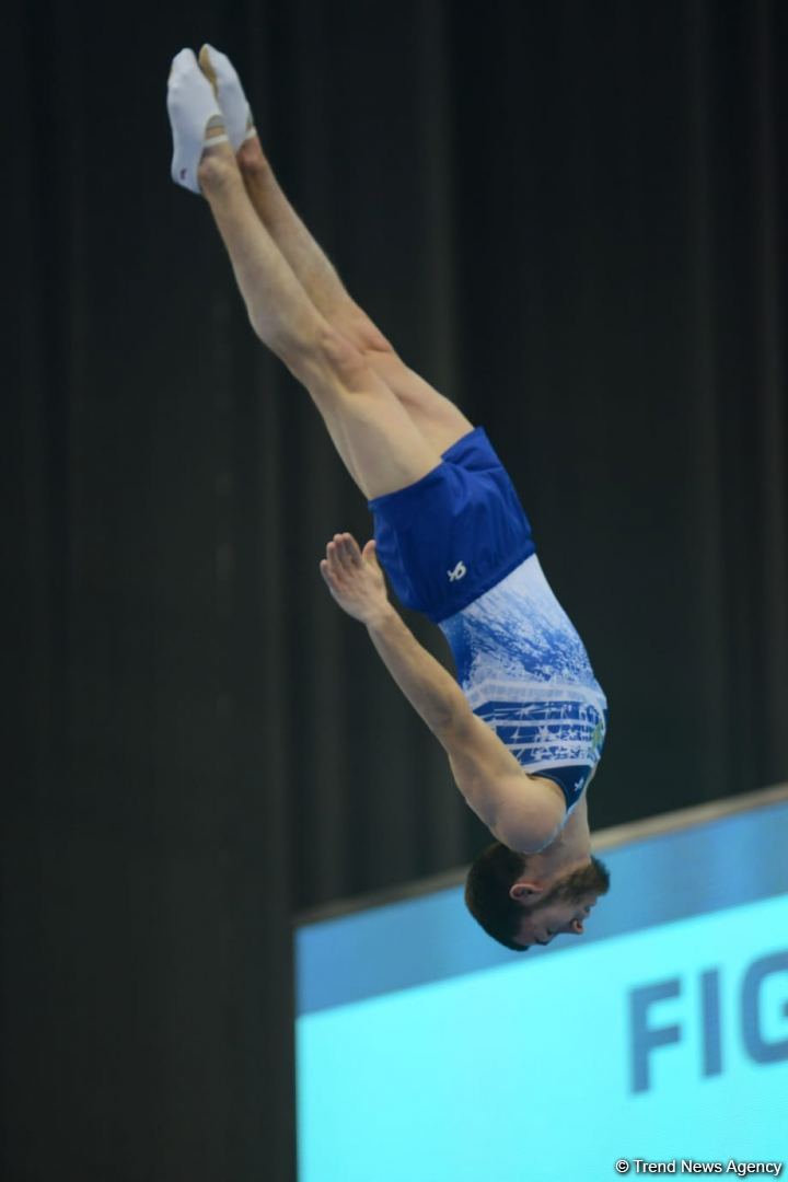 First day of FIG Trampoline Gymnastics World Cup kicks off in Baku (PHOTO)
