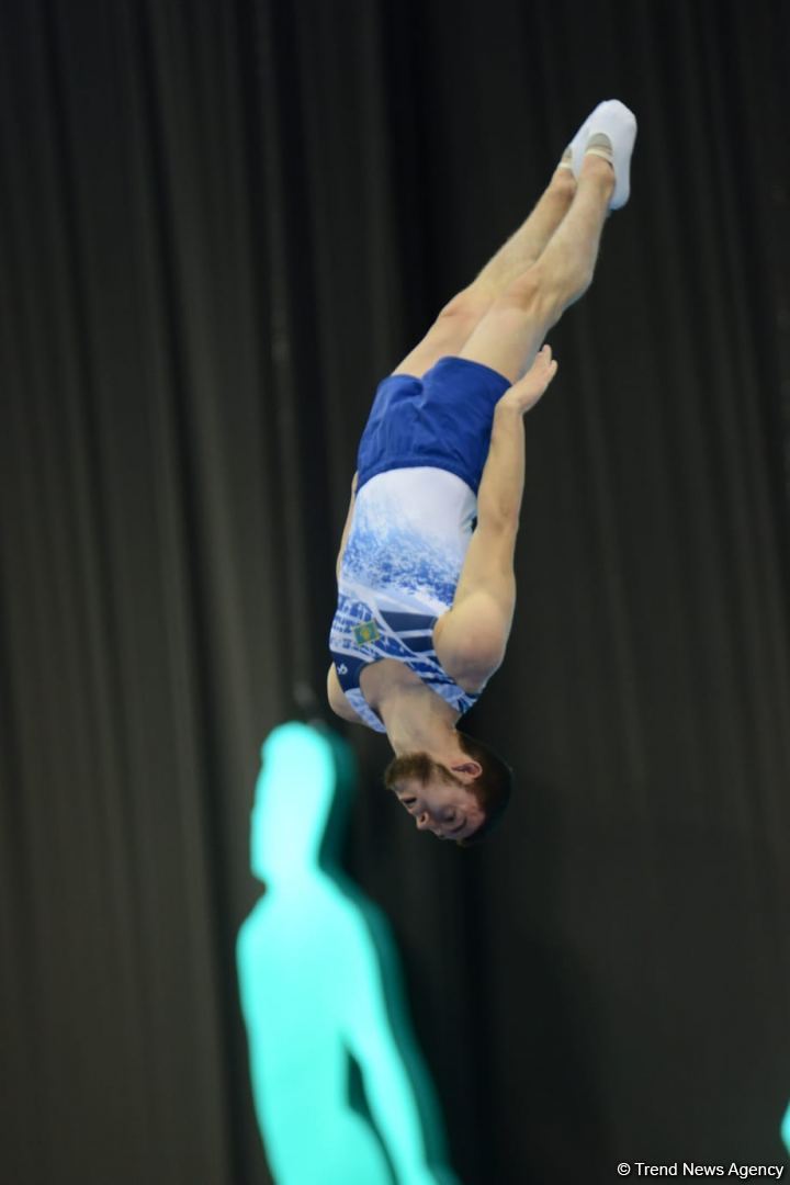 First day of FIG Trampoline Gymnastics World Cup kicks off in Baku (PHOTO)