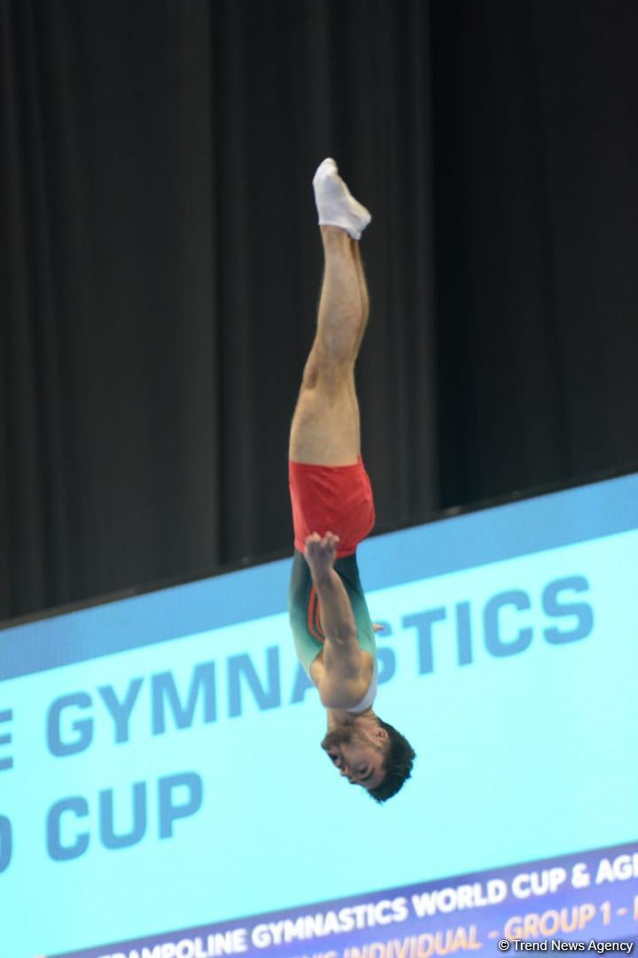 First day of FIG Trampoline Gymnastics World Cup kicks off in Baku (PHOTO)